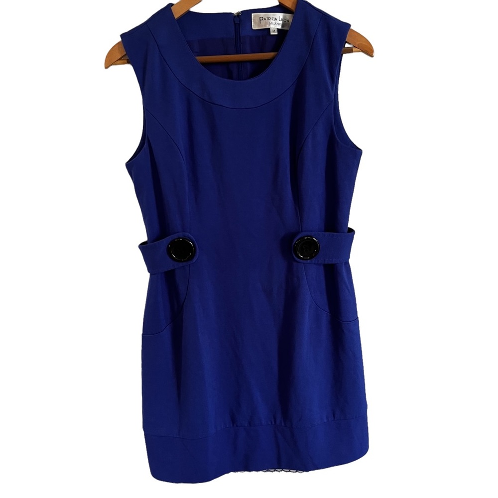 Patrizia Luca Milano Blue Dress, Size: M
